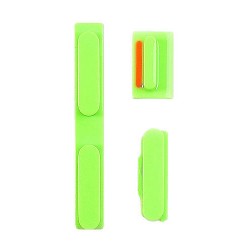 iPhone 5C Mute, Volume and Power Buttons (Green)